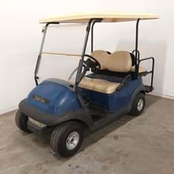 Picture of Used - 2015 - Electric - Club Car Precedent with Seat kit/80" roof/ safety bar/Lights - Blue