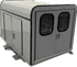 Picture of Custom Van Box Gray, with doors, Picture 1