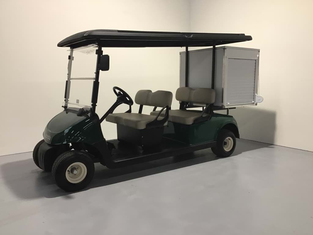 Picture of Refurbished- 2015 - Electric - EZGO - RXV - Closed Cargo Box - Green