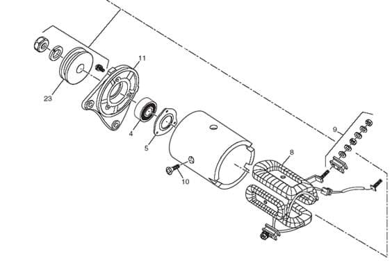 Picture of Bearing for an E-Z-GO electro engine