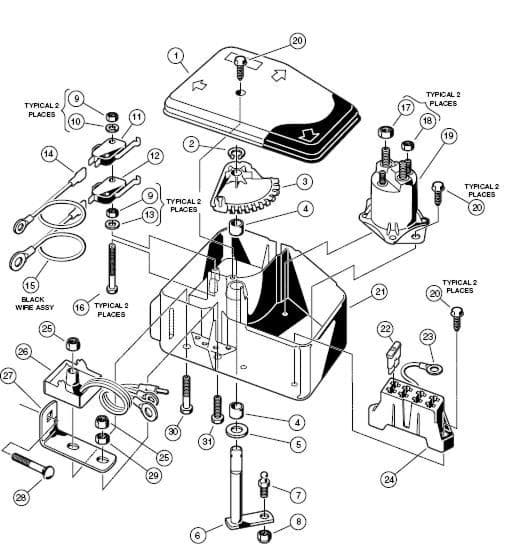 Picture of Bell crank and shaft assembly