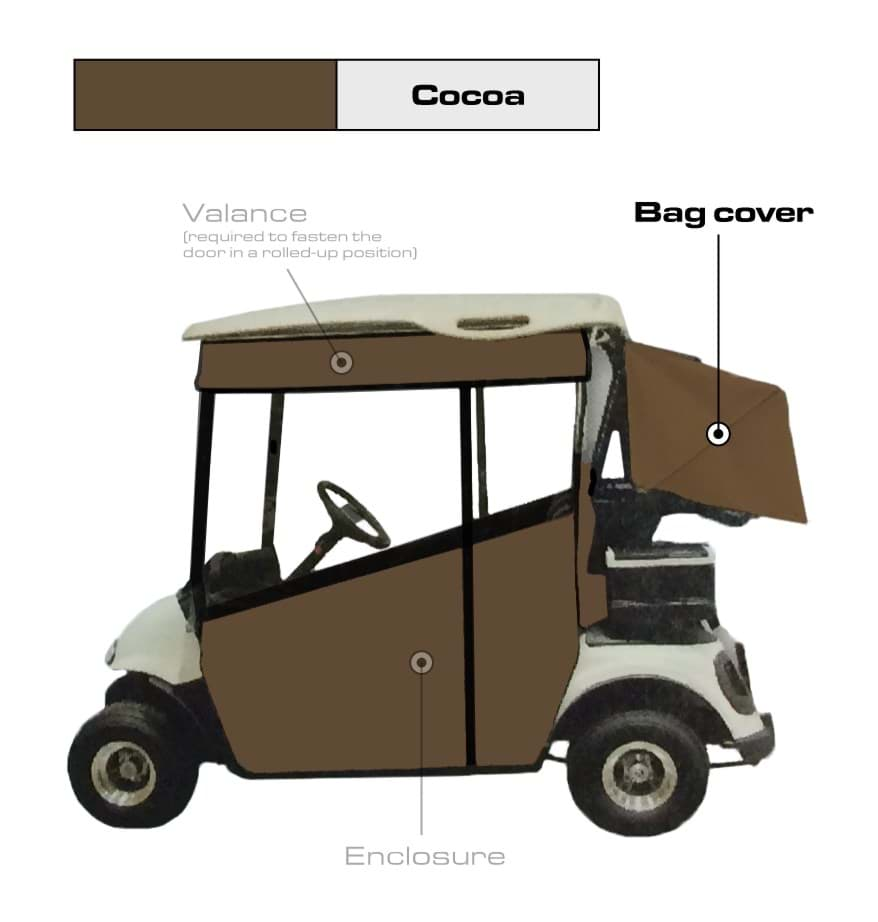 Picture of Cham. Bag cover, E-Z-GO TXT, Cocoa