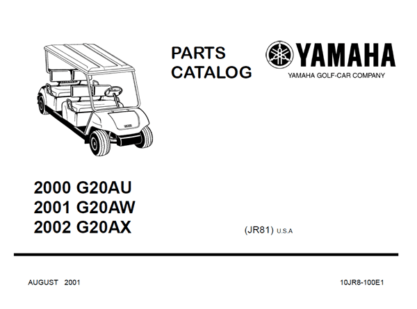 Picture of 2002 - Yamaha - G20AX - PC - GAS