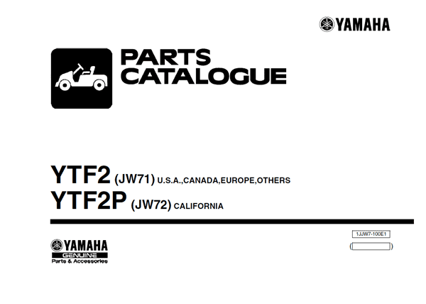 Picture of 2010 - Yamaha - YTF2 - JW71 - YTF2P - JW72 -  PC - GAS