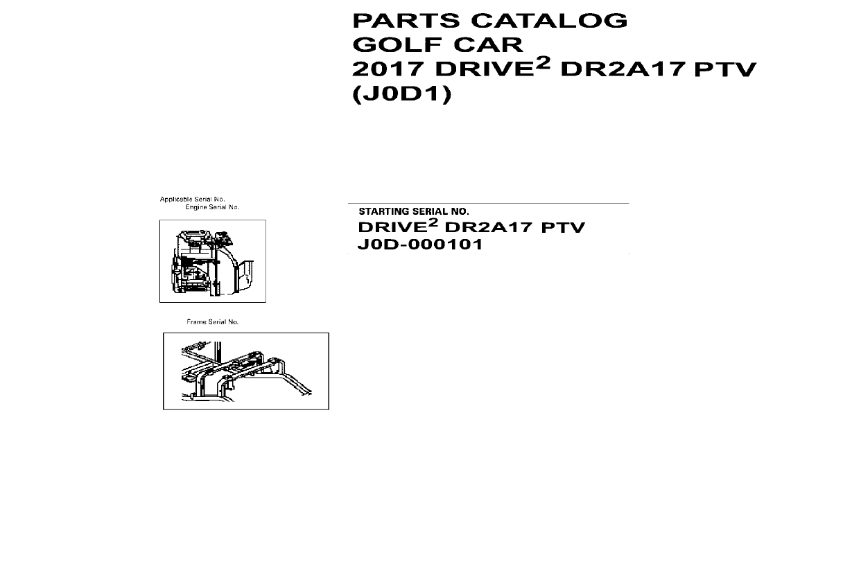 Picture of 2017 - Yamaha - DRIVE2 - DR2A17 - PTV - J0D1 - PC - GAS