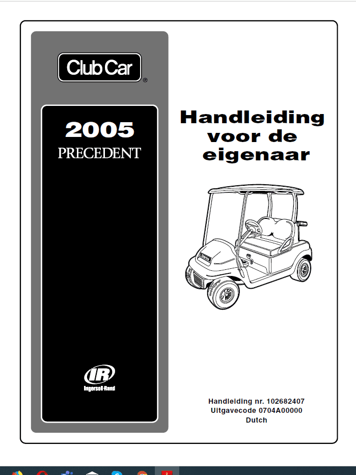 Picture of 2005 - Club Car - PRECEDENT - OM - Gasoline & Electric - NL