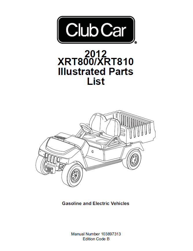 Picture of 2012 - XRT800 - XRT810 - IPL - Gas & Electric