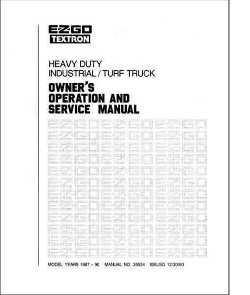 Picture of MANUAL-SVC-GX1500-1987-1990