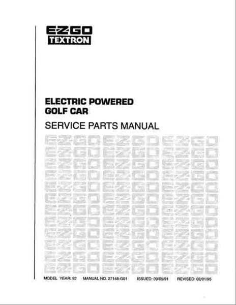 Picture of MANUAL-PARTS-ELECTRIC-1992