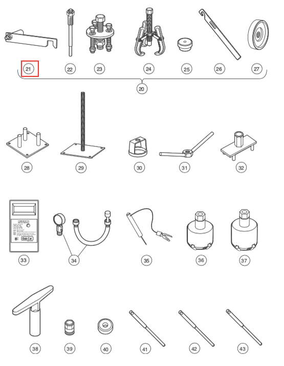 Picture of TOOL, CLUTCH ALIGNMENT